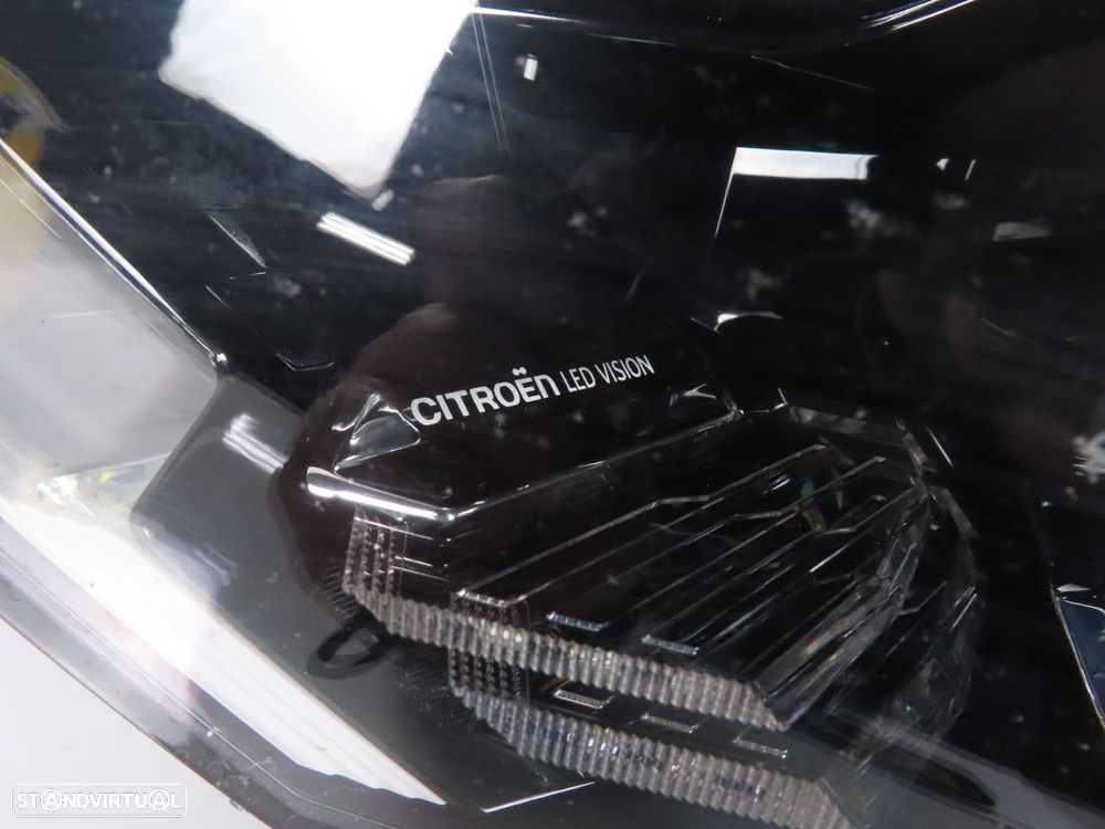 Farol LED Esquerdo Usado / Original CITROEN C4 III (BA,BB/BC) 9830649480 - 2
