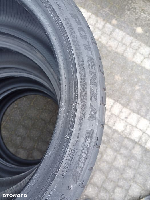 225/40R18 Bridgestone Potenza S001 * RSC Run On Flat Komplet lato K4 - 6