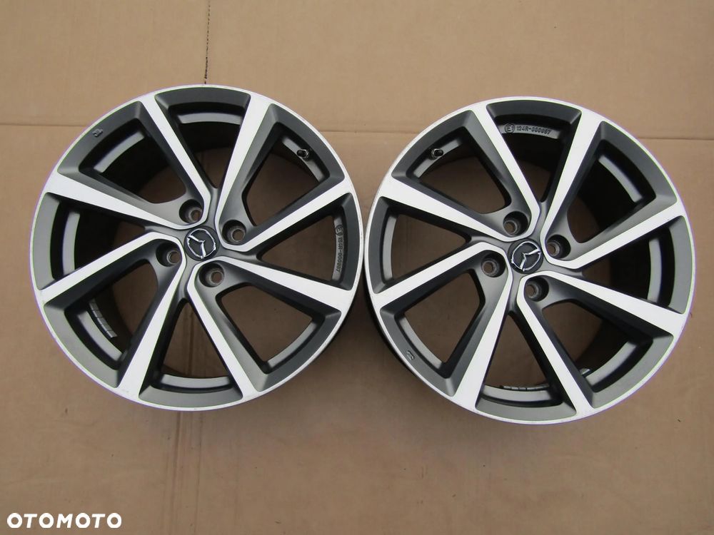 1x Felga Aluminiowa 17 Mazda 2 MX5 7 j 4x100 ET45 Oryginał + czujniki TPMS - 4