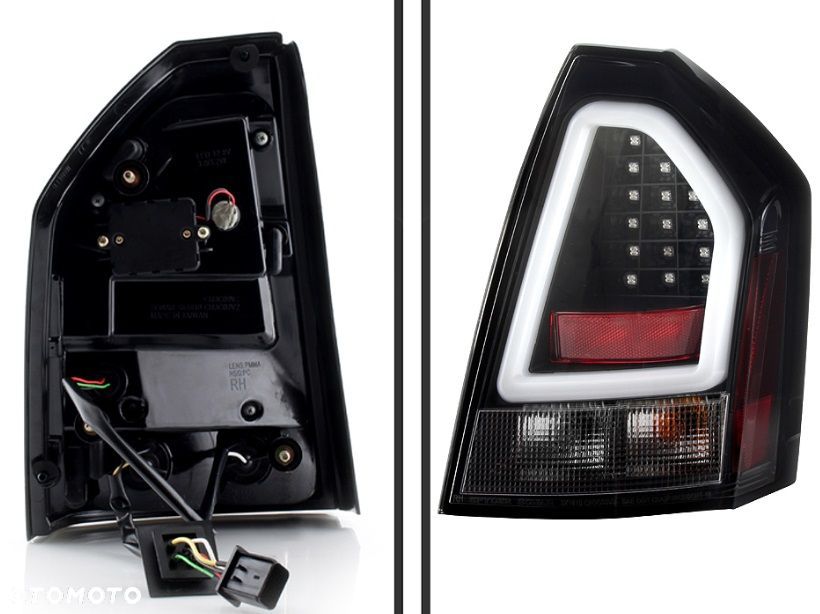Lampy tylna kpl Tuning Black Chrysler 300c 05- - 5