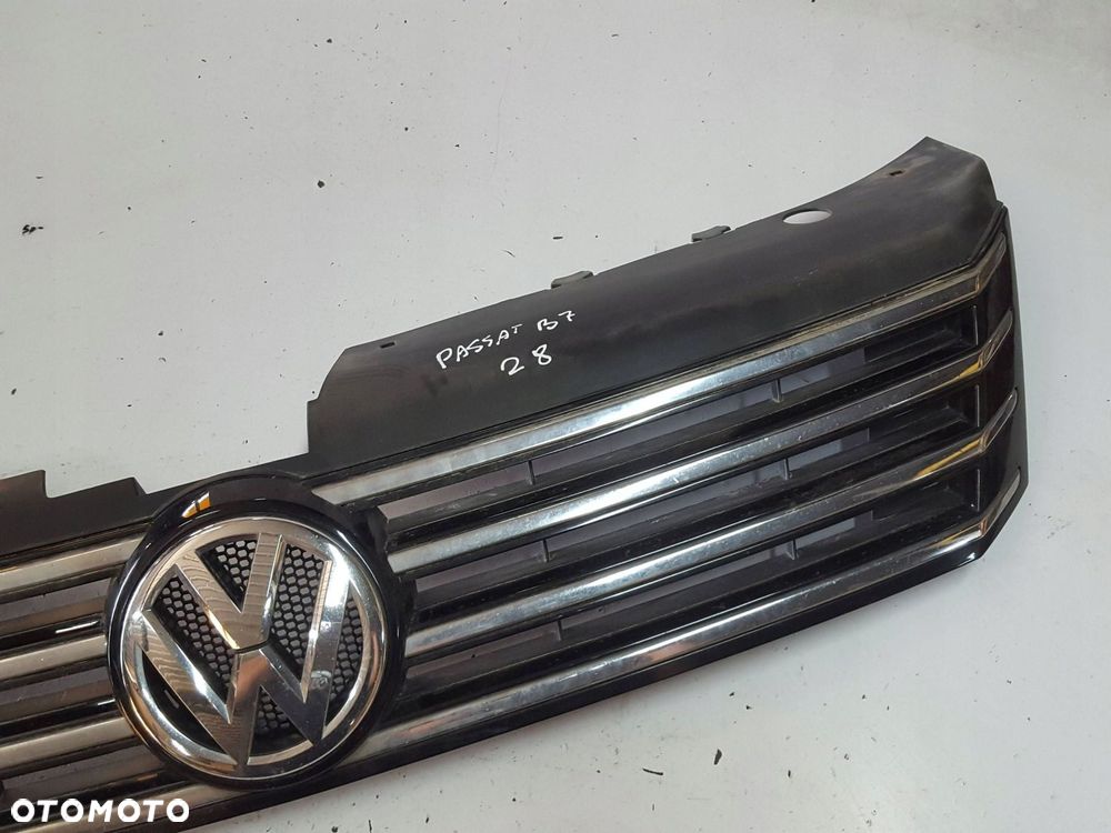 VW PASSAT B7 10-14r ATRAPA GRILL 3AA853653 - 4