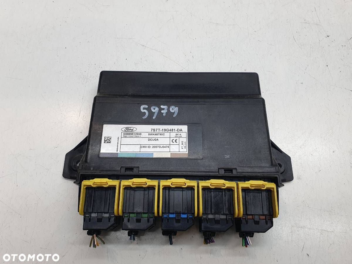 MODUŁ STEROWNIK KOMFORTU FORD MONDEO MK4 7S7T-19G481-DA - 1