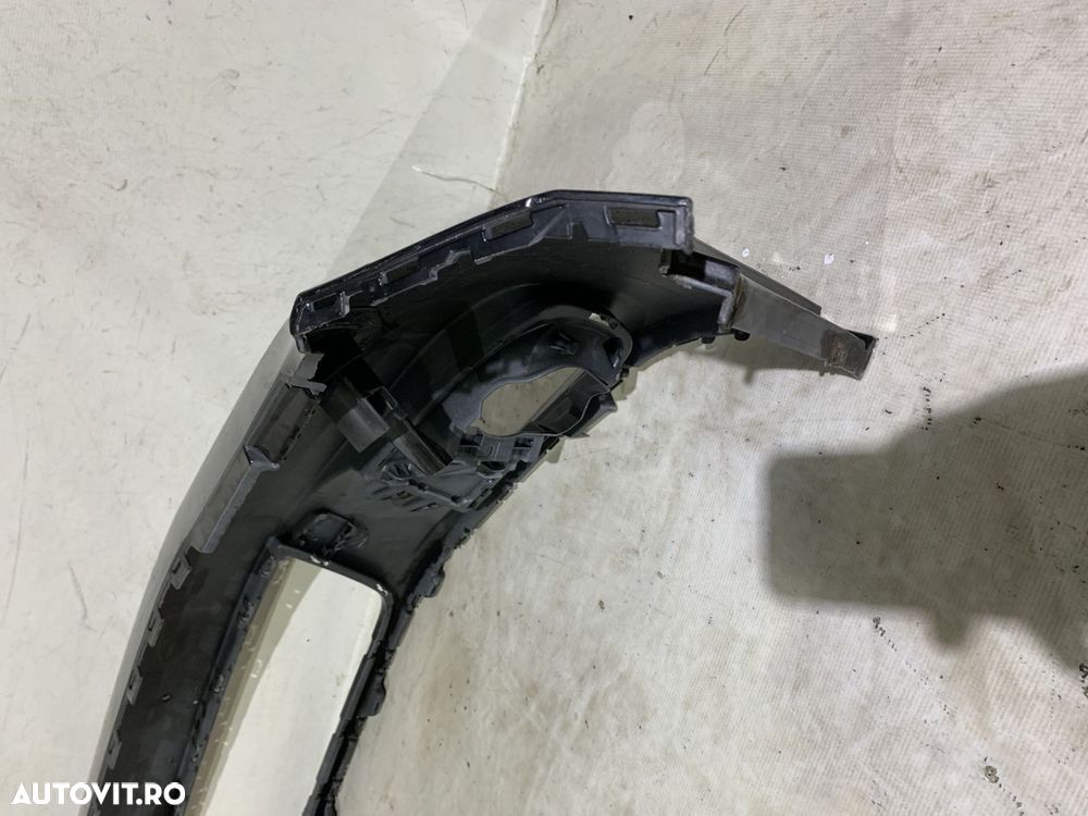 Bara fata VW Tiguan, facelift, 2012, 2013, 2014, 2015, 2016, cod origine OE 5N0807221K, cu gauri pentru spalatori faruri. - 7