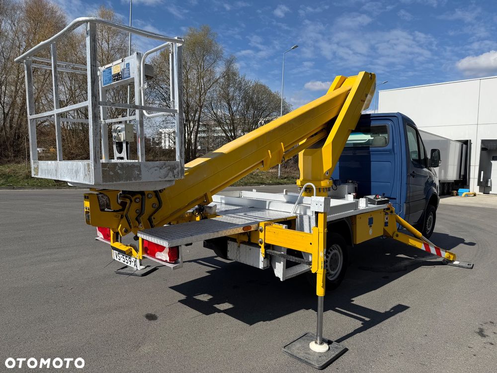 Mercedes-Benz Podnośnik Koszowy Wumag WTB 220 22 metry 14 w Bok Pilot UDT Palfinger zwyżka jak Gsr Ruthmann Multitel - 16