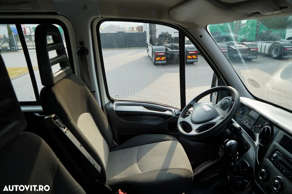 Iveco AILY 35-130 / BASCULATOR / CU OPȚIUNI MIXTE - 7 LOCURI / DOUĂ LOCURI / MANUAL / - 27