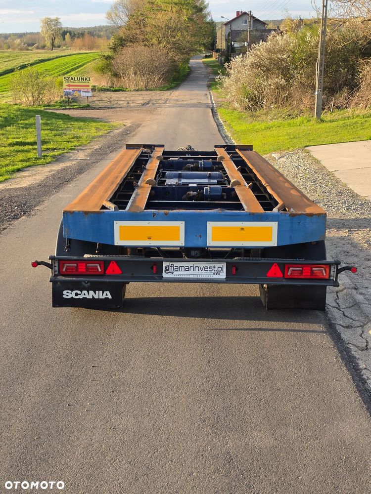 Polkon PRZYCZEPA POLKON PK-183 DO HAKOWCA ZŁOMU DO TROCIN DO TRANSPORTU KONTENERÓW ROLNICZA NA DUŻE KONTENERY - 9