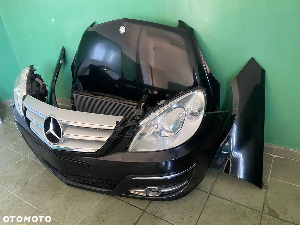 Mercedes B klasa kompletny przód maska zderzak blotniki pas przedni - 3
