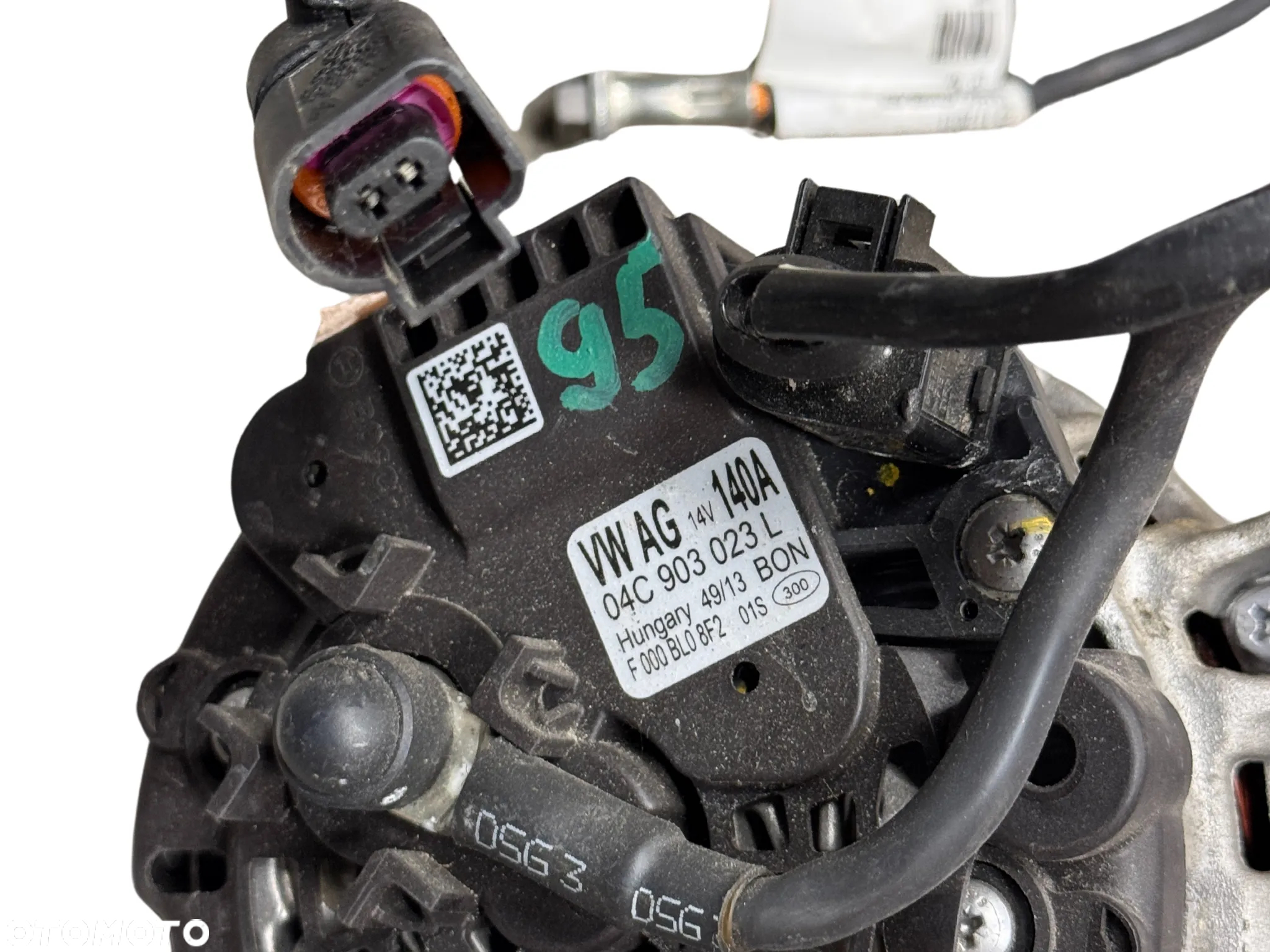 ALTERNATOR BOSCH AUDI SEAT SKODA VOLKSWAGEN 04C903023L - 4