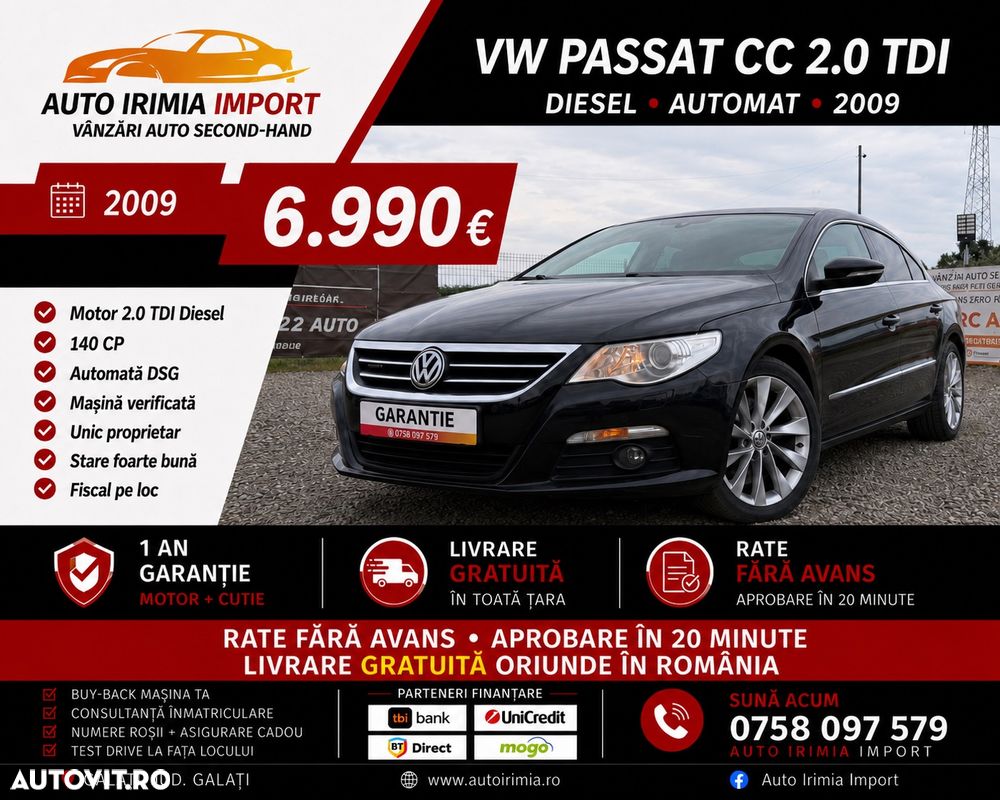 VOLKSWAGEN Passat CC 2009