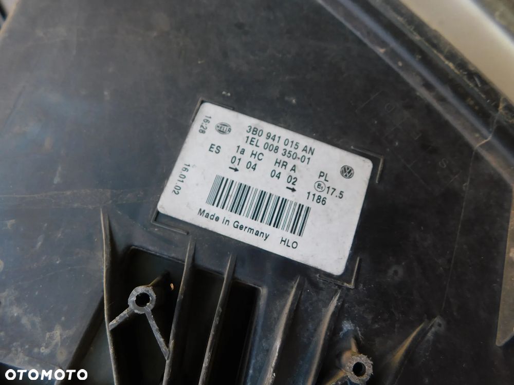 lampa lewa przód VW PASSAT B5 lift 01-05 EUROPA - 6