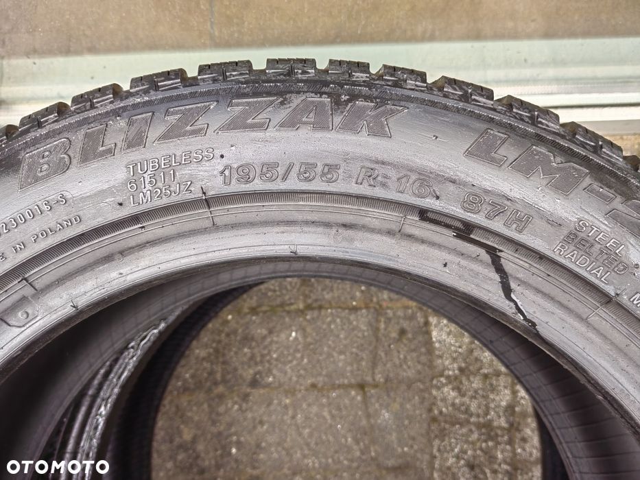 195/55R16 87H Bridgestone Blizzak LM 25 opona zimowa pojedyncza - 5