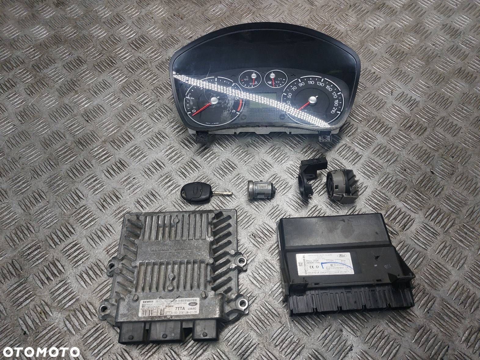 ZESTAW STARTOWY FORD FIESTA MK5 LIFT 1.4 TDCI VP6S6F-10894 - 1