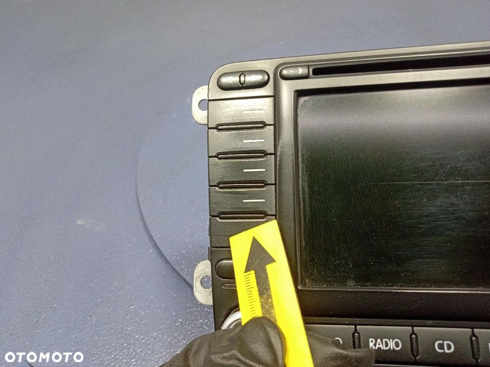 VW GOLF V RADIO CD FABRYCZNE NAWIGACJA 1K0035198B - 5
