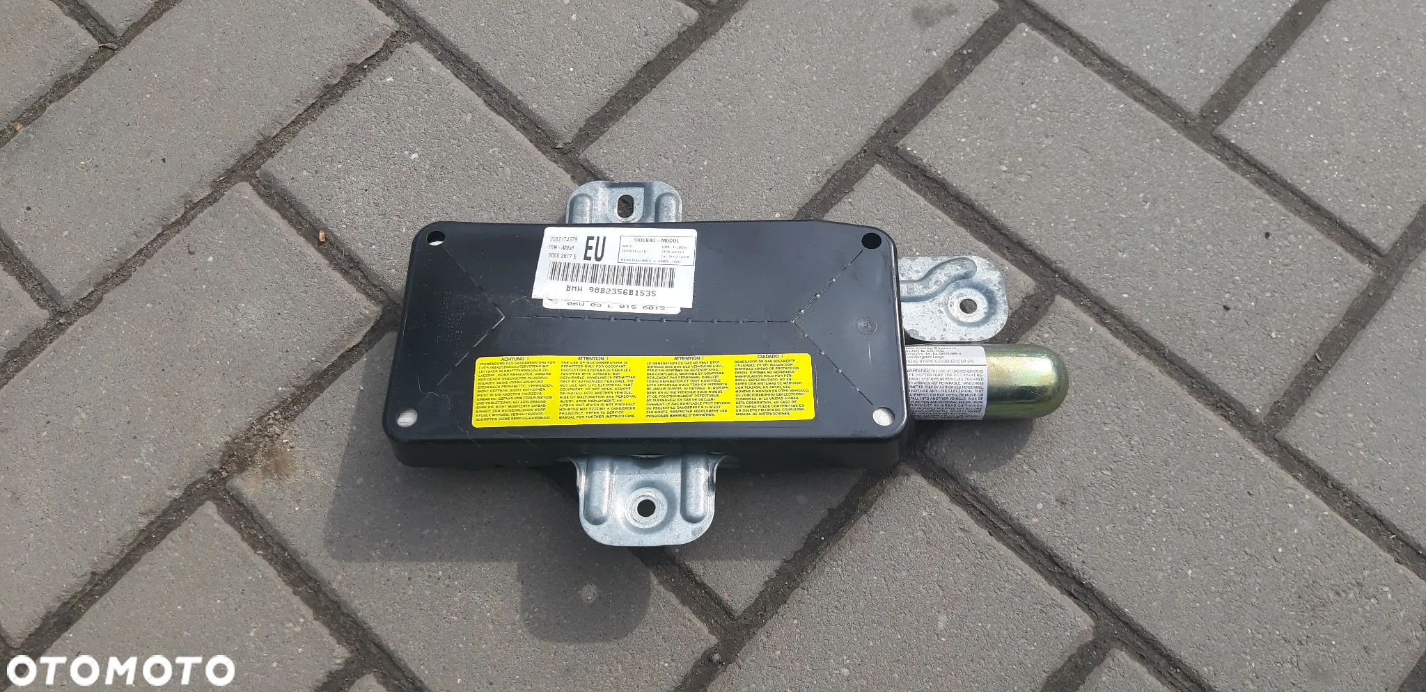 Poduszka AIRBAG drzwi przednich lewa BMW E46 3082174379 - 3