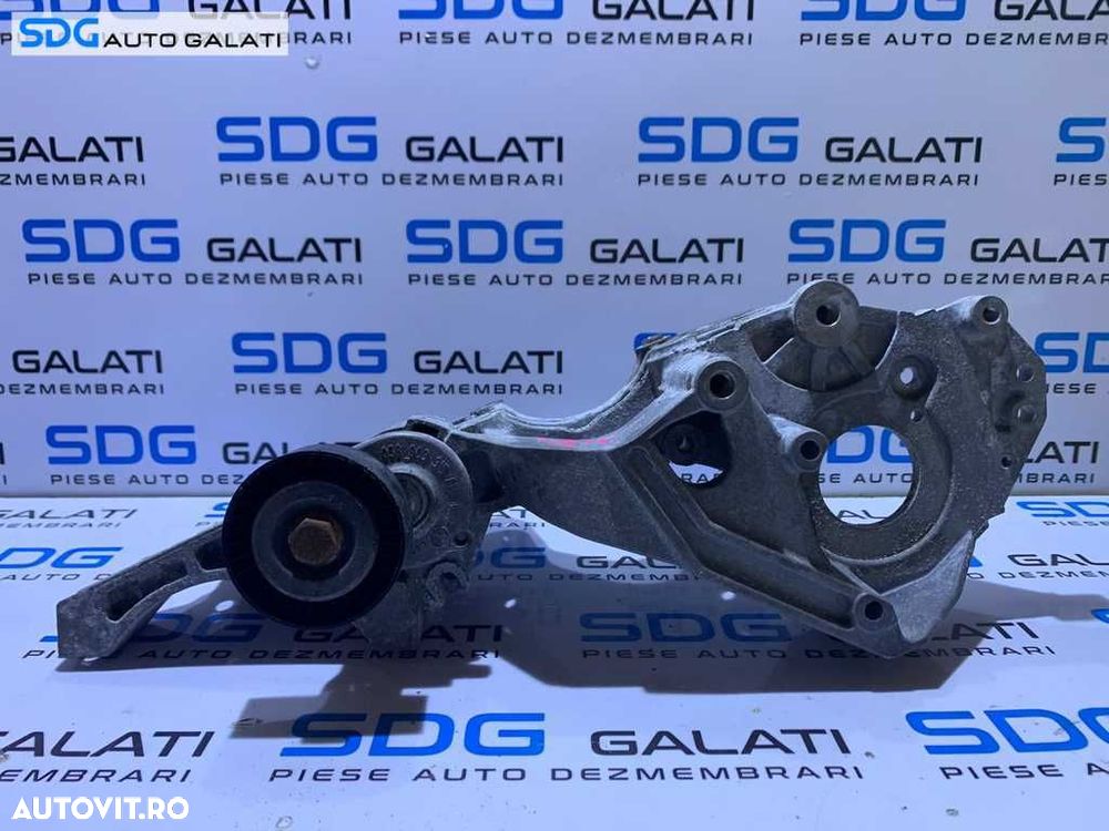 Suport Accesorii Altenator Compresor AC Clima cu Rola Intinzatoare VW Polo 6R 1.6 TDI CAYA CAYB CAYC CLNA 2010 - Prezent, Cod 03L903143Q 03L903139Q 038903315AH - 1