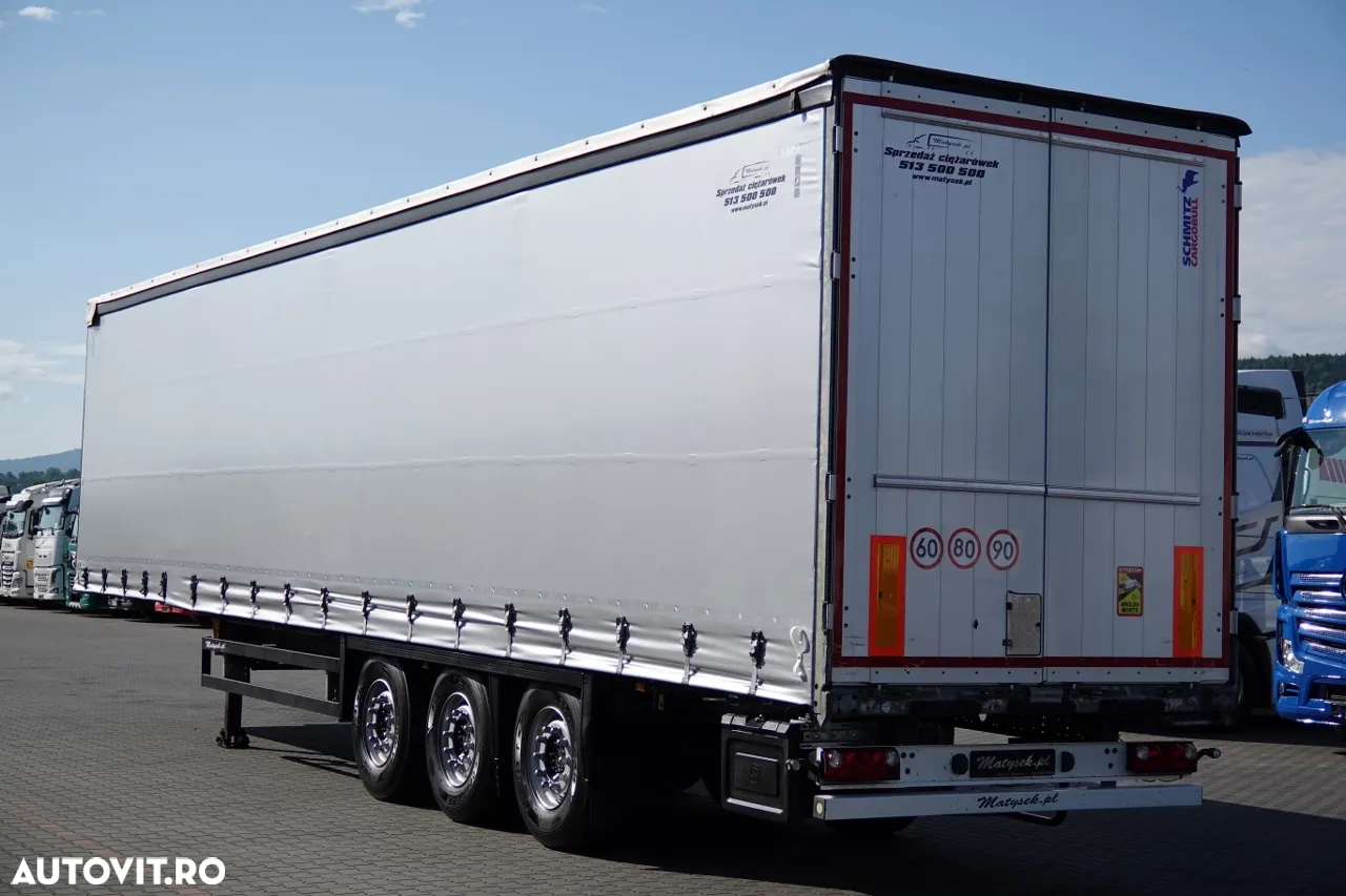 Schmitz Cargobull CORTINĂ / STANDARD / 2 AXE RIDICATIVE / IMPORTAT - 4