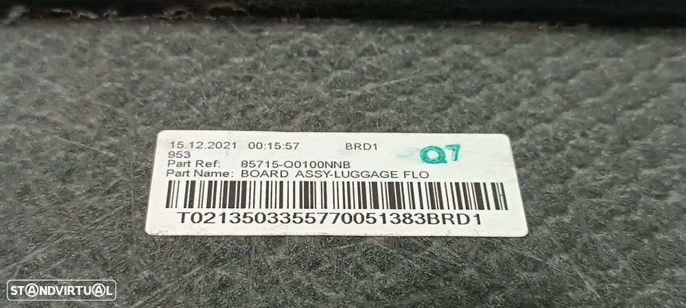 TAPETE DE TRONCO HYUNDAI I20 III (BC3, BI3) 1.0 T-GDI (101CV) - 6