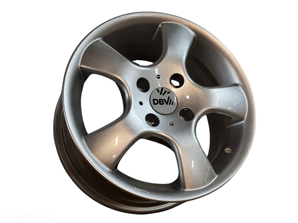 NOWE FELGI ALUMINIOWE DBV VERITY R15 7J ET38 4X108 KOMPLET FORD OPEL CITROEN PEUGEOT - 3