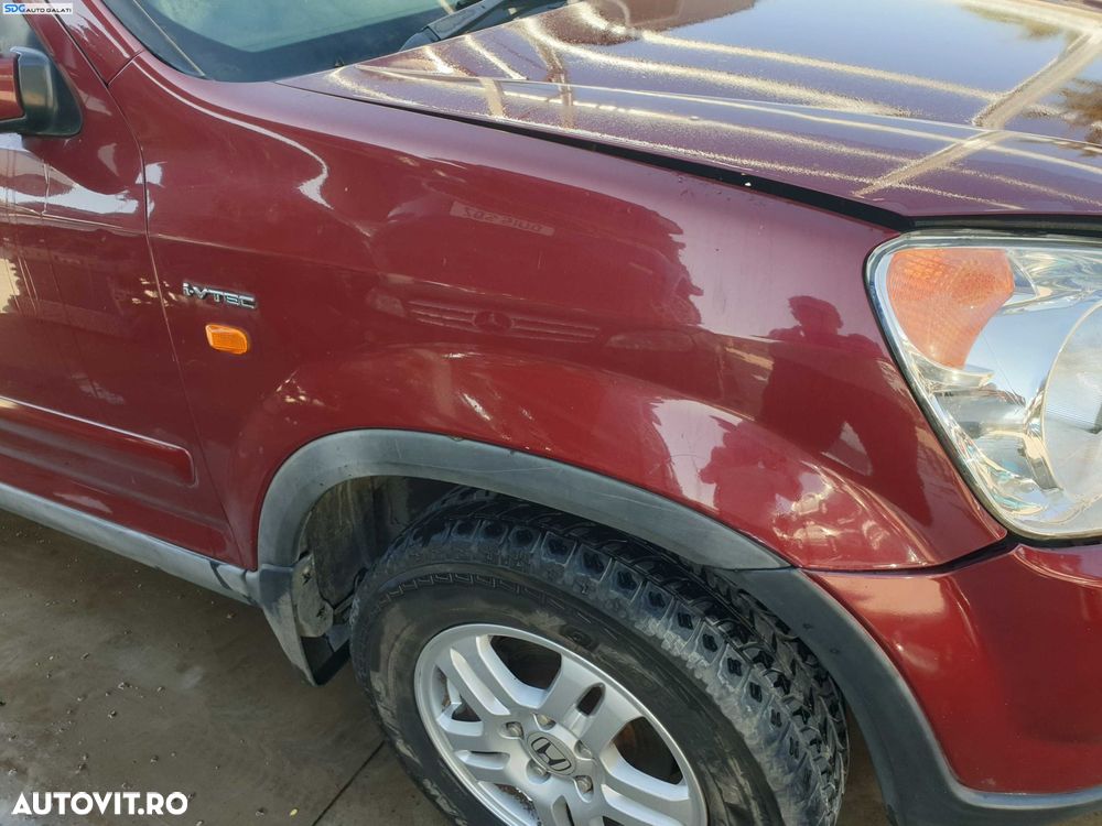 Aripa Dreapta Fata Honda CR-V 2002 - 2006 Culoare R517P Redondo Red Pearl [K6965] - 2