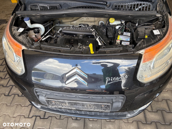 KOMPLETNY PRZÓD CITROEN PICASSO C3 EUROPA ZDERZAK MASKA LAMPY EU PAS BŁOTNIKI