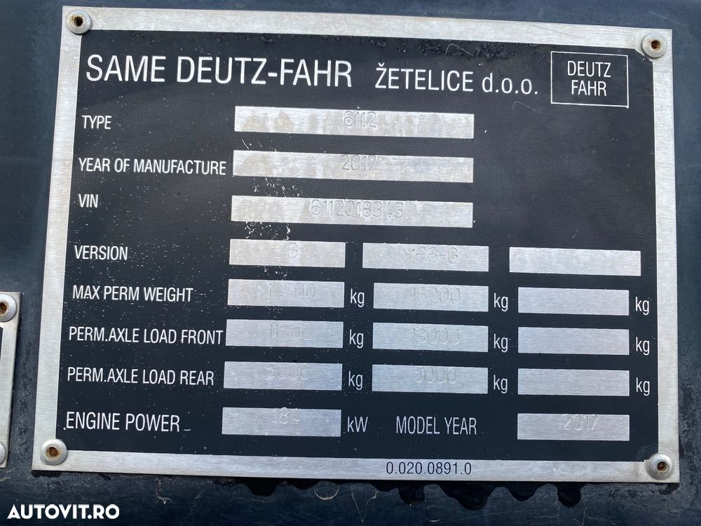 Deutz-Fahr C6205 - 5