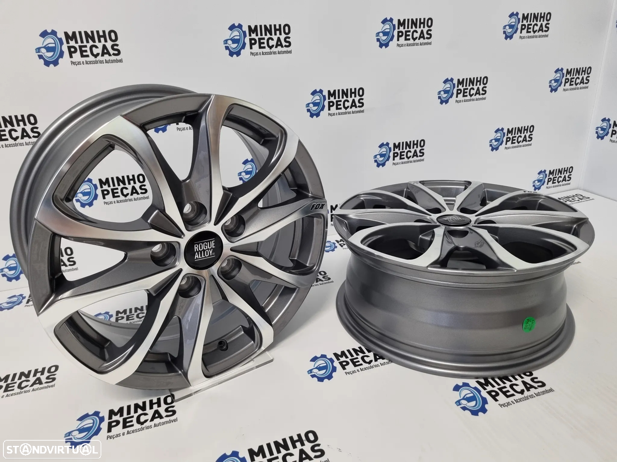 Jantes FOX OPUS em 16 GunMetal (5x118) - 6