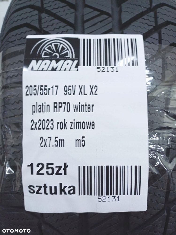 2x 205/55R17 platin 2023 opony zimowe 7,5mm 52131 - 10