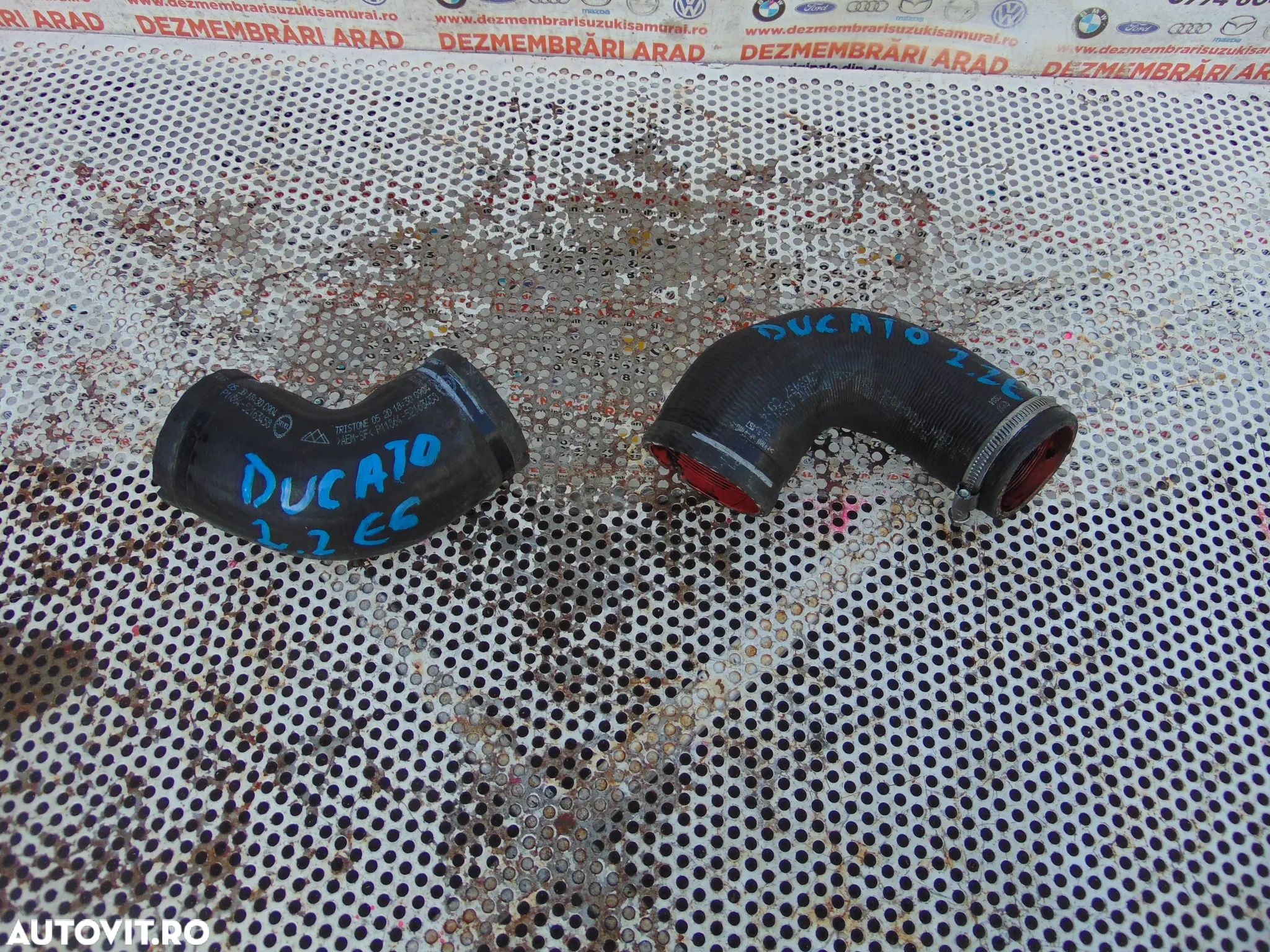 Furtun intercooler Fiat Ducato 2.2 euro 6 2.2 multijet conducta intercooler cod 52163458 52163457 - 1