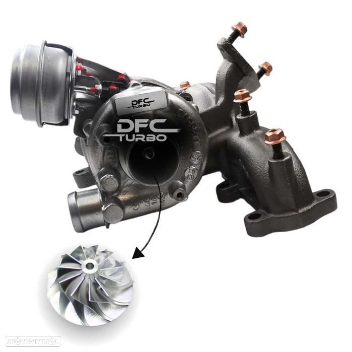 UPGRADE Turbo Garrett 1749V para Audi, Seat, Skoda, VW, 1.9 TDi -110cv - 1