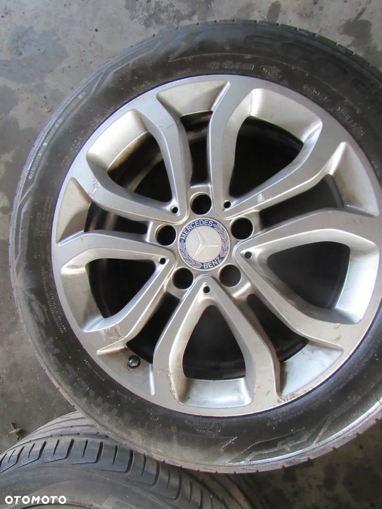 mercedes klasac w205  r17 komplet felg - 4