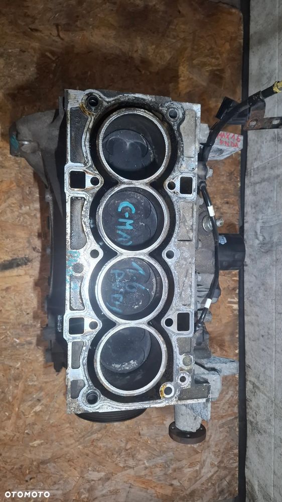 BLOK SILNIKA DÓŁ WAŁ TŁOKI FORD C-MAX MK2 1.6 16V 2010- ROK KOD: PNDA - 3