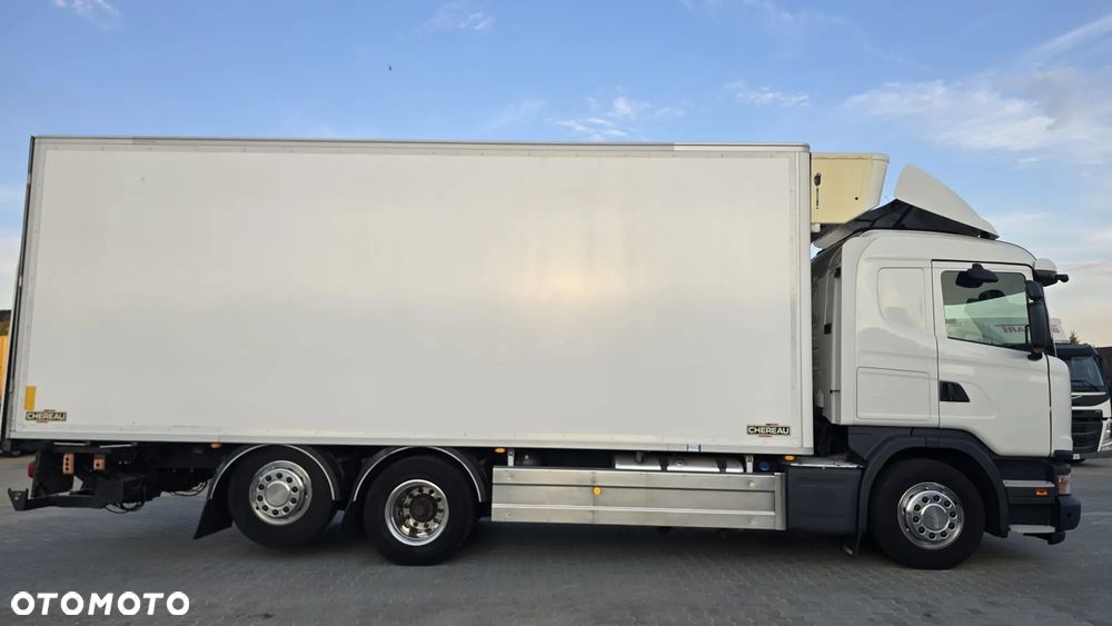 Scania G450 Euro 6 6x2 chłodnia izoterma 18 palet super stan odwierty kurierka! świeży import! - 37