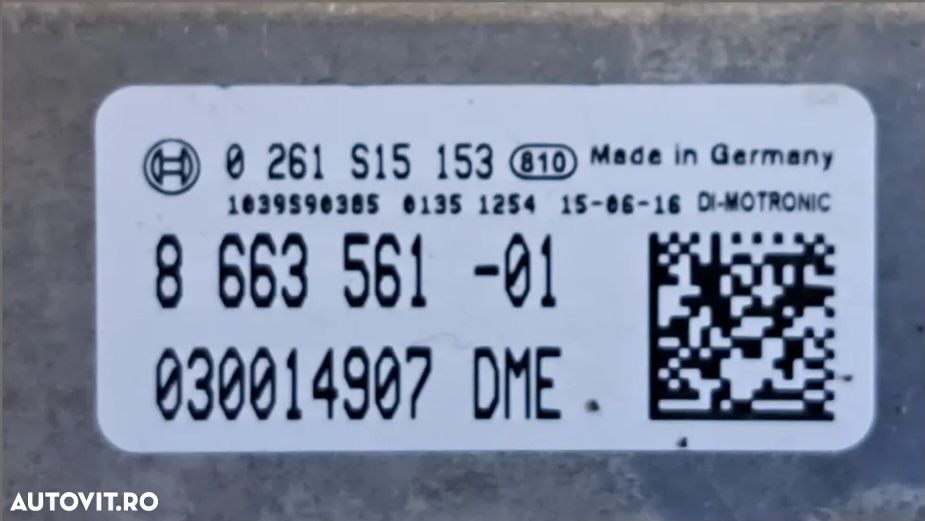 ECU calculator modul unitate motor bmw G30 G31 G38 G32 G11 G12 G01 G02 - 4