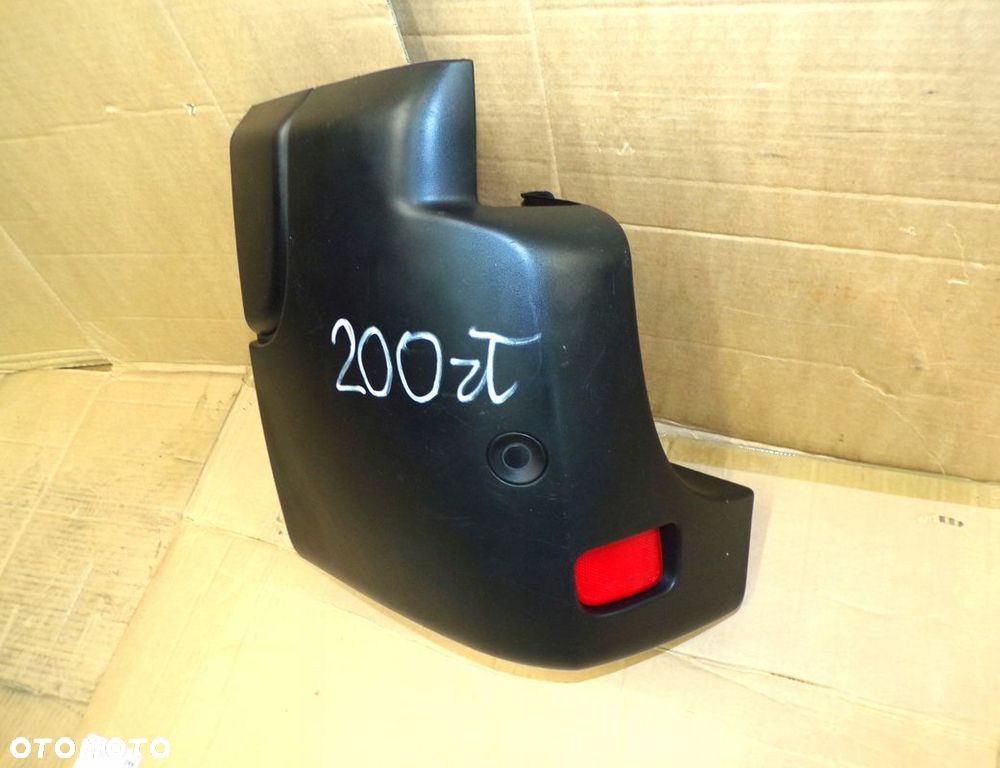 MASTER 4 MOVANO B Lift 18- ZDERZAK TYLNY NAROŻNIK LEWY Z PARKTRONIC PDC - 1