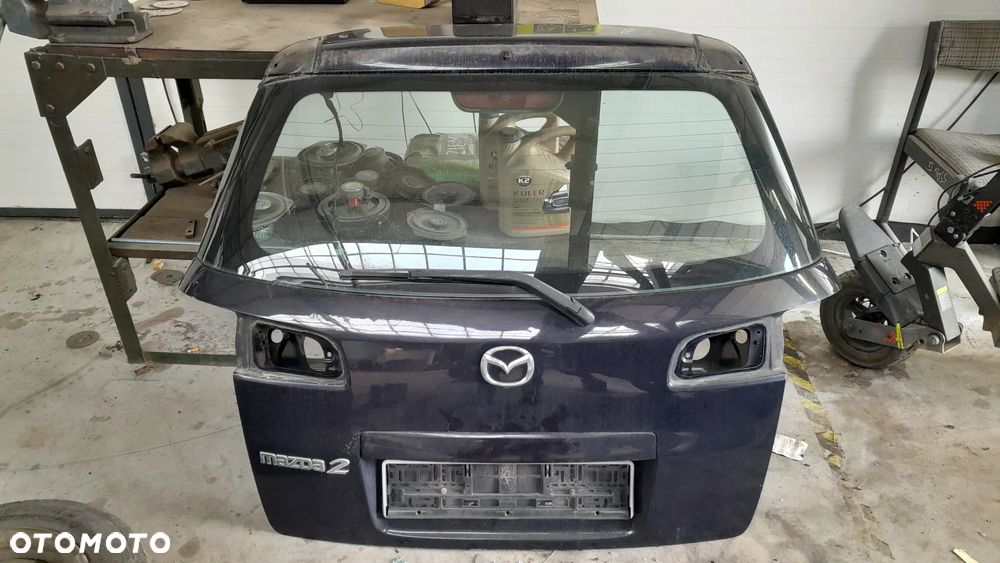 MAZDA 2 II KLAPA BAGAŻNIKA TYLNA TYŁ nr. 54/3 - 1
