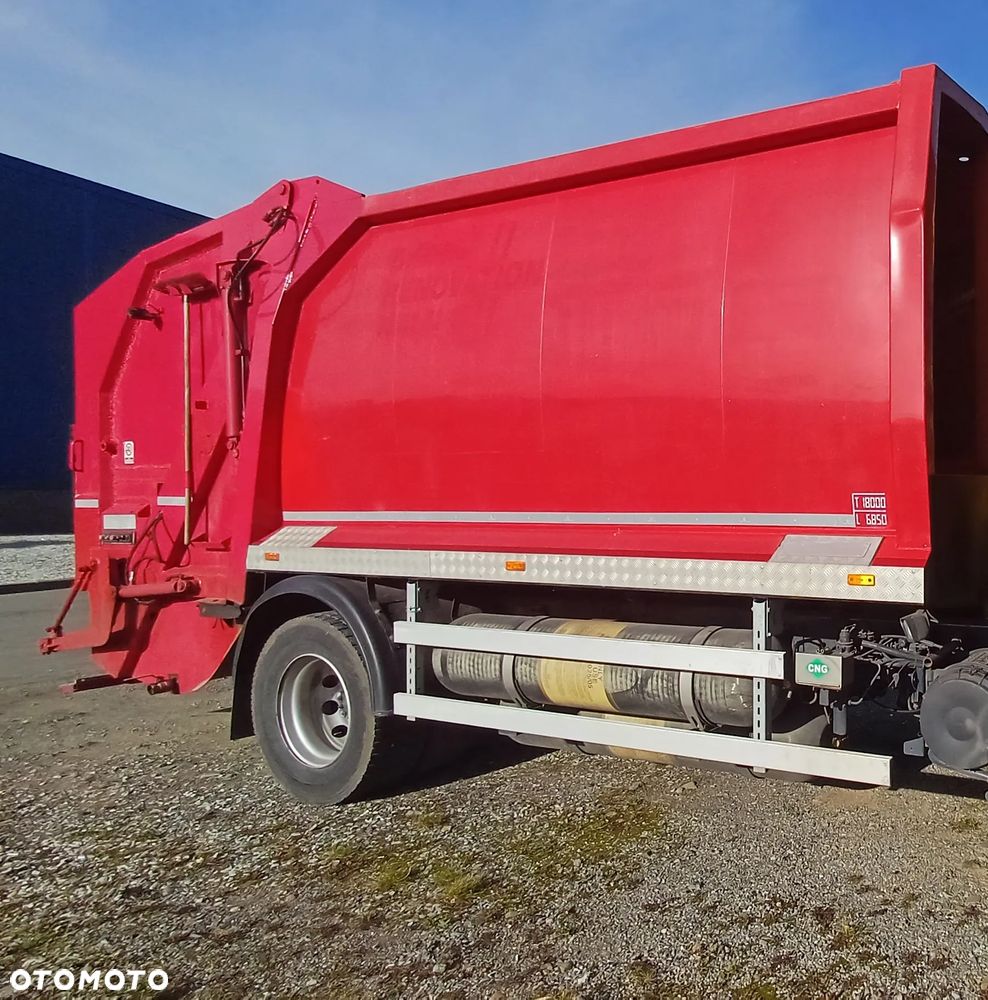 Zabudowa śmieciarki NORBA jednokomorowa 110-1100L - 5