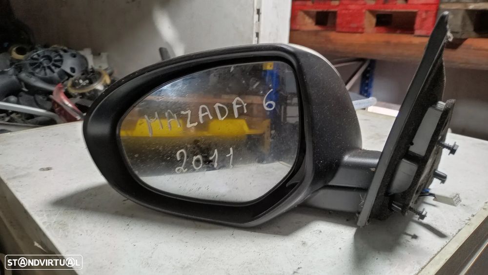 Retrovisor Mazda 6 2011 Esquerdo - 1