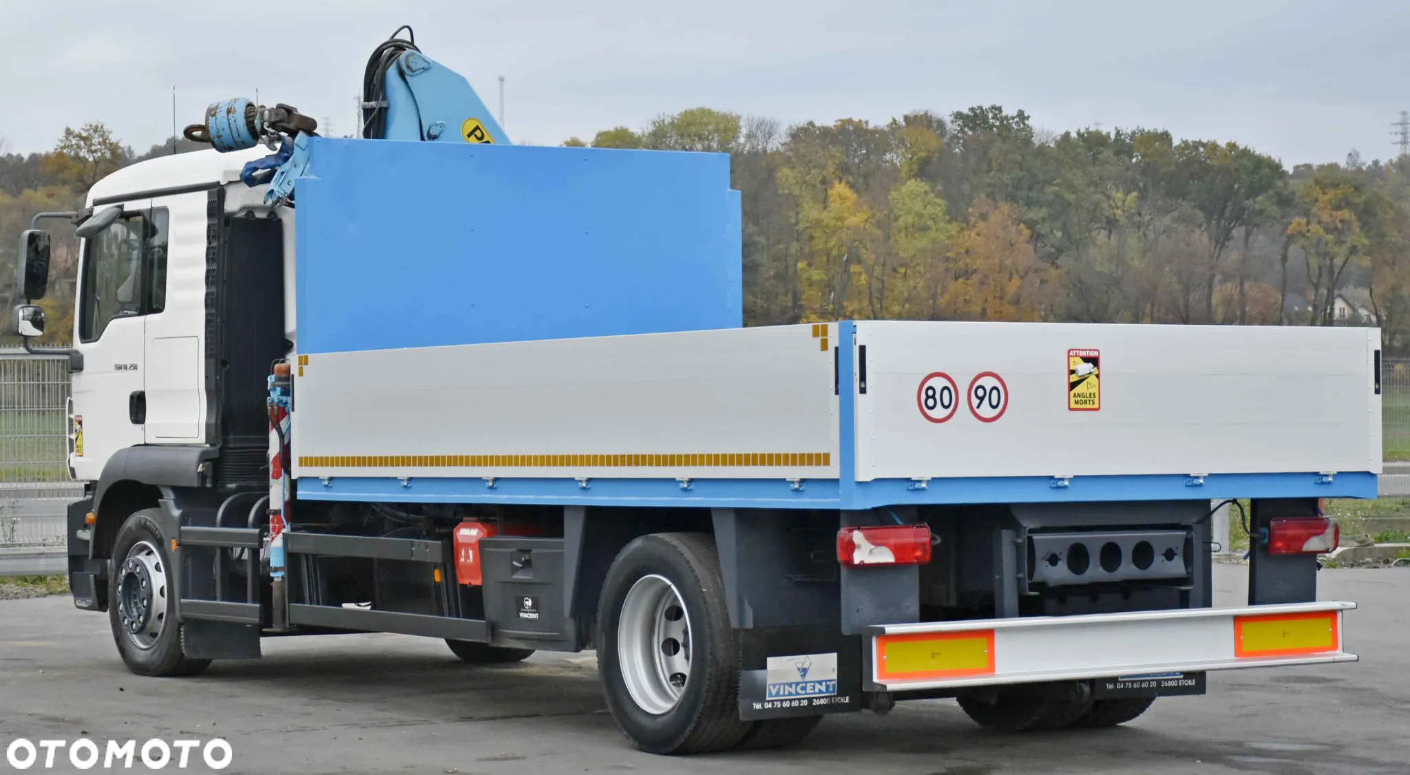 MAN TGM 18.250 SKRZYNIA 4,80m * PK 12080 KA + PILOT - 7
