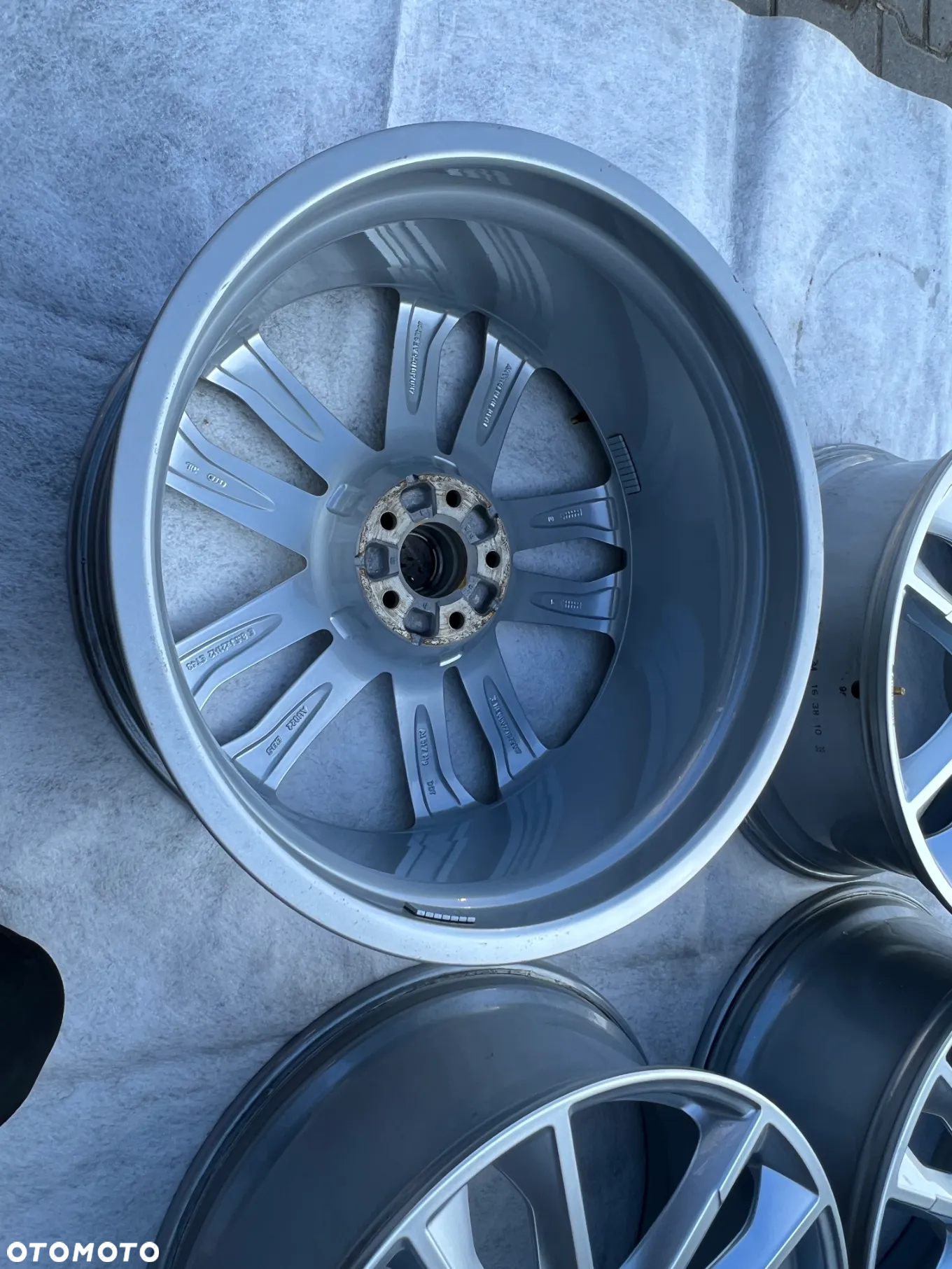 ORYGINALNE FELGI AUDI A6 C8 C7 4K0 21'' SREBRNE IDEALNE - 15