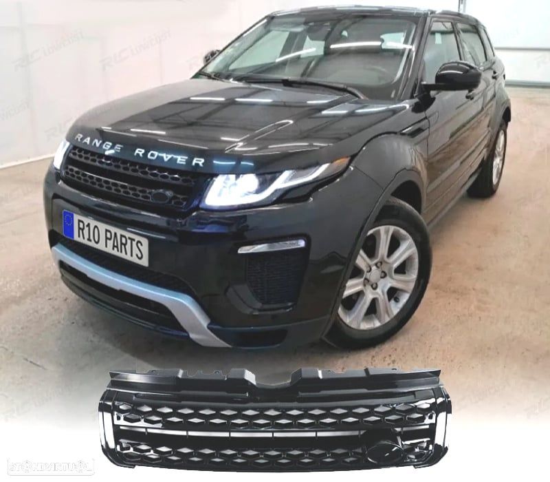 GRELHA RANGE ROVER EVOQUE 10-18 LOOK PRESTIGE PRETO BRILHANTE - 1