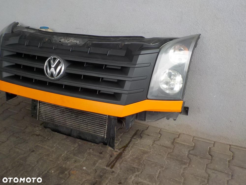 VW CRAFTER 2.0 TDI LIFT PAS PRZEDNI ZDERZAK KOMPLETNY PRZÓD CHŁODNICE GRILL LAMPY - 5