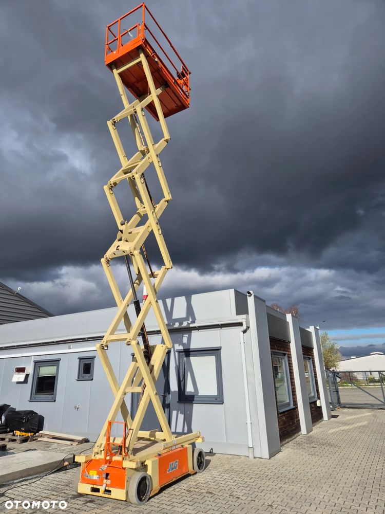 JLG Podnośnik nożycowy elektryczny, zwyżka 10RS, 10m, 2016r 220mtg - 2