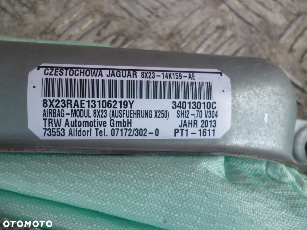 JAGUAR XF X250 3.0 V6 KURTYNY POWIETRZNE - 3