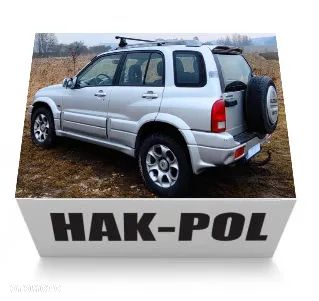 POLSKI SOLIDNY NOWY HAK HOLOWNICZY+WIĄZKA do SUZUKI GRAND VITARA 1 I 1998-2005 3+5drzwi - 9