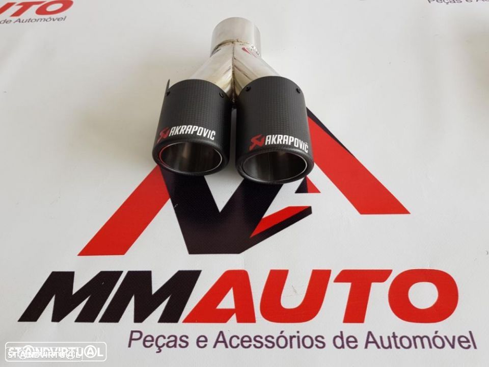 Ponteiras Dupla look Akrapovic - 1