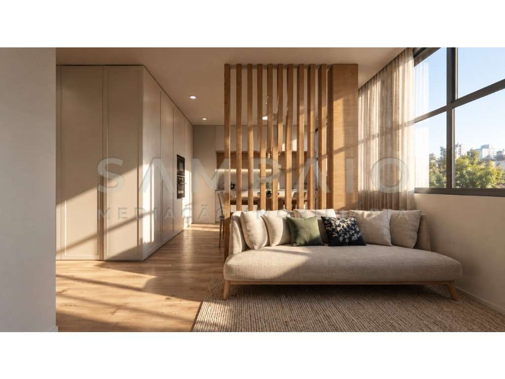 Apartamento T1+1 - Centro de Gondomar - Renovado! - Grande imagem: 4/11