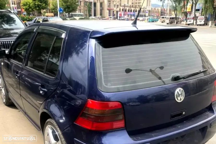 Aileron / lip / spoiler traseiro VW Golf 4 / IV R32 Look (longo) em plástico. - 1