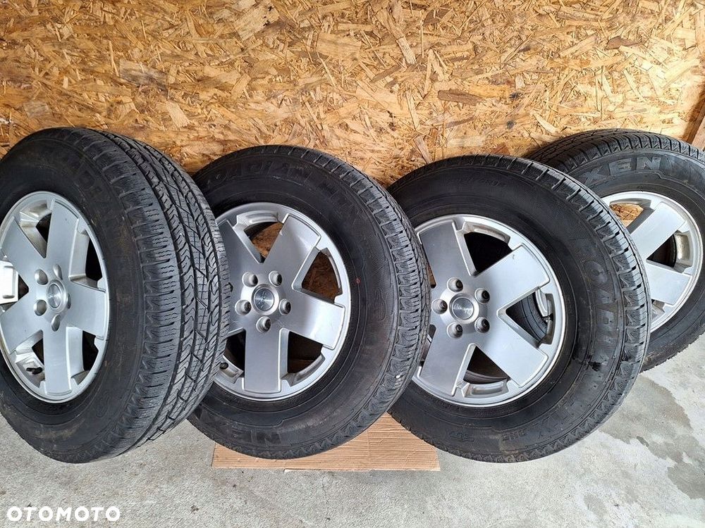 jeep wrangler jk kola alufelgi 255/70/18 nexen htx - 1