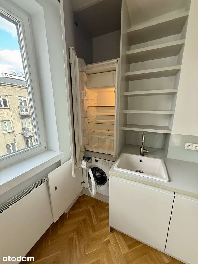 Stylowe mieszkanie (2 pokoje, 48 m²) na Starym Mokotowie