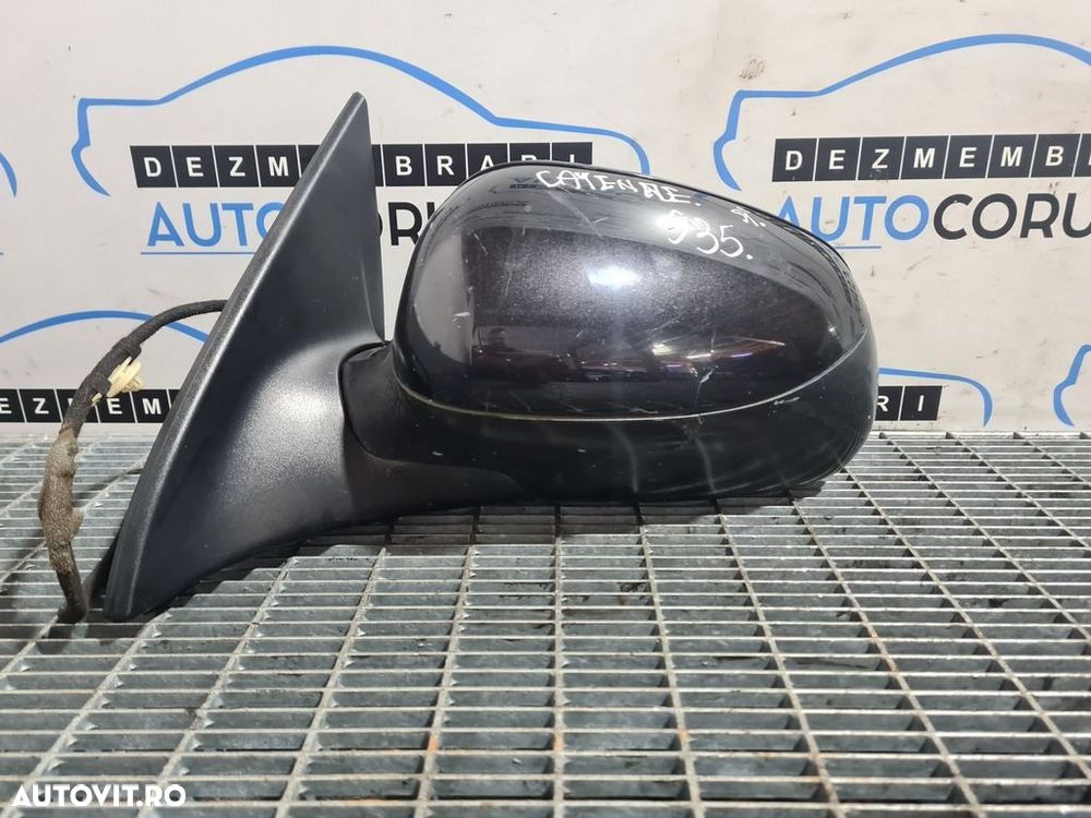 Oglinda stanga Porsche Cayenne 2002 - 2006 4 Usi NEGRU (935) Rabatabile - 1